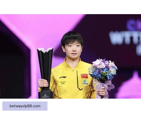 孙颖莎三大赛连夺九次决赛展现百分百稳定实力